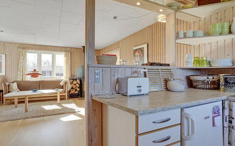 Afrim - 694M from the Sea: Wood, Interior Design, Flooring, Furniture, Floor, Ceiling, Room, Kitchen, Countertop, Cabinetry