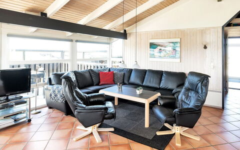 Elvie - 200M from the Sea: Furniture, Interior Design, Couch, Ceiling, Living Room, Flooring, Floor, Home, Room, Wood Flooring