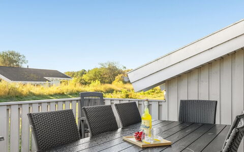 Otta - 779M from the Sea: Wood, Furniture, Outdoor Furniture, Porch, Chair, Deck, Composite Material, Hardwood, Outdoor Table, Shade