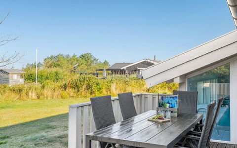 Otta - 779M from the Sea: Home, Shade, Porch, Estate, Deck, Plank, Hardwood, Siding, Chair, Landscaping