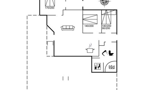 Gretha - 1.0Km from the Sea: White, Number, Map