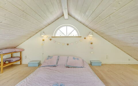 Bernadete - 50M to the Fjord: Flooring, Floor, Interior Design, Wood, Ceiling, Bedroom, Wood Flooring, Bed, Lighting, Furniture