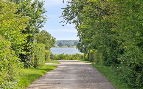 Erikka - 300M to the Fjord: Blue, Shrub, Cottage, Groundcover, Garden, Estate, Shade, Landscaping, Farmhouse, Eco Hotel