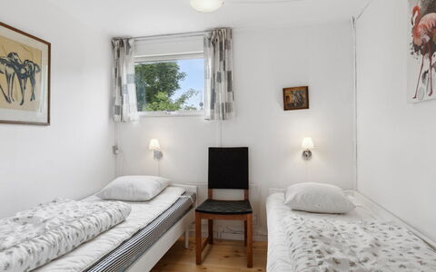 Hannelore - 700M from the Sea: Wall, Wood, Bedroom, Bed, Interior Design, Furniture, Floor, Home, Bedding, Apartment