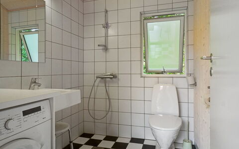 Efka - 175M from the Sea: Flooring, Plumbing Fixture, Floor, Interior Design, Bathroom, Toilet, Toilet Seat, Plumbing, Tile, Sink