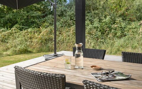 Liselotte - 275M from the Sea: Furniture, Interior Design, Flooring, Wood, Floor, Ceiling, Wood Flooring, Chair, Table, Lighting