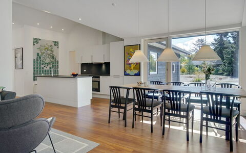 Rikkie - 150M to the Fjord: Furniture, Interior Design, Flooring, Floor, Chair, Wood Flooring, Dining Room, Wood, Ceiling, Table