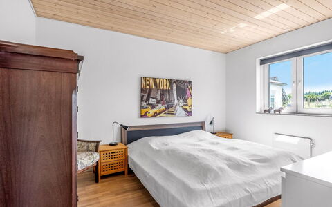 Ettie - 6Km from the Sea: Bed, Interior Design, Bedroom, Furniture, Wall, Floor, Flooring, Wood, Ceiling, Bedding