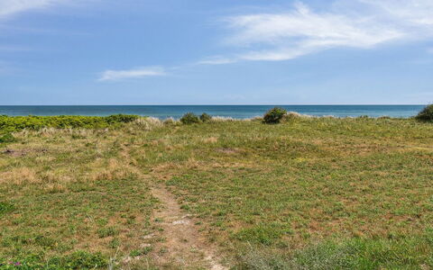 Margit - 10M from the Sea: Roof, House, Home, Cottage, Door, Siding, Estate, Lawn, Yard, Porch