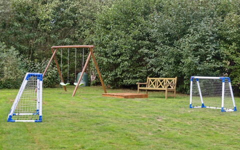 Aldis - 300M from the Sea: Outdoor Play Equipment, Land Lot, Garden, Lawn, Playground, Leisure, Park, Shade, Landscaping, Yard
