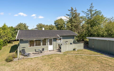Maelle - 600M from the Sea: Roof, House, Home, Cottage, Siding, Estate, Driveway, Garden Buildings, Yard, Shed