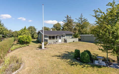 Maelle - 600M from the Sea: Roof, House, Home, Cottage, Siding, Estate, Driveway, Garden Buildings, Yard, Shed