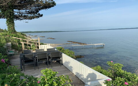 Amia - 20M from the Sea: Furniture, Interior Design, Chair, Flooring, Table, Resort, Floor, Ceiling, Room, Eco Hotel