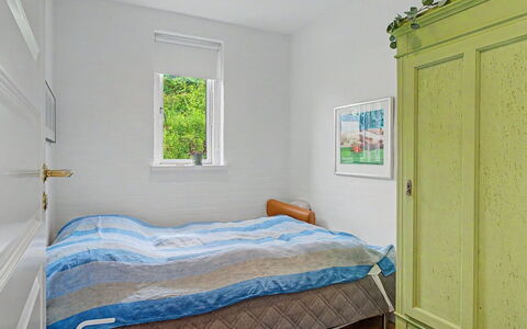 Laila - 50M from the Sea: Bed, Bedroom, Interior Design, Furniture, Wall, Flooring, Floor, Wood, Bed Sheet, Bedding
