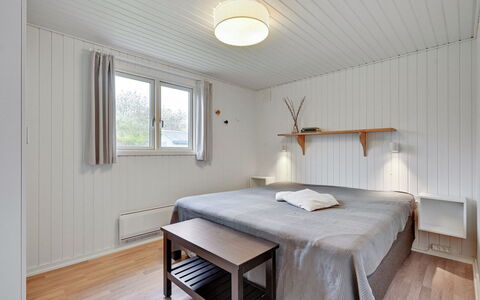 Alrich - 500M from the Sea: Bed, Interior Design, Bedroom, Wall, Flooring, Furniture, Wood, Ceiling, Floor, Bed Sheet