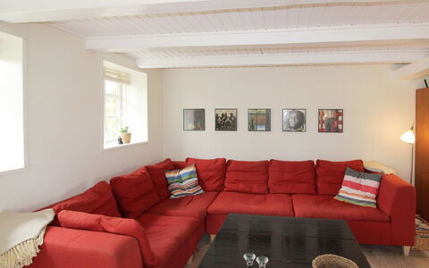 Harre - 300M from the Sea: Furniture, Couch, Interior Design, Flooring, Floor, Wall, Wood, Living Room, Ceiling, Room