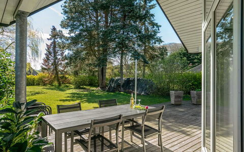 Maira - 150M from the Sea: Shrub, Land Lot, Home, Garden, Porch, Shade, Groundcover, Landscaping, Estate