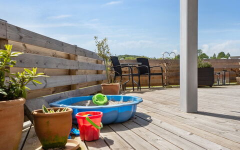 Anneli - 600M from the Sea: Roof, House, Home, Cottage, Door, Siding, Deck, Porch, Plank, Hardwood