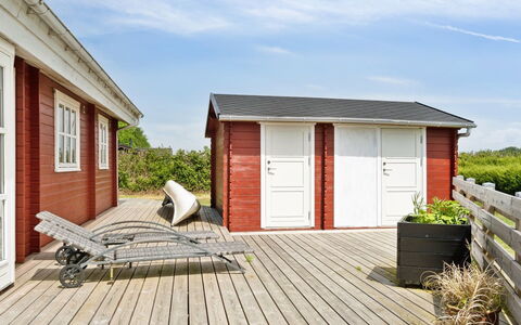Anneli - 600M from the Sea: Roof, House, Home, Cottage, Door, Siding, Deck, Porch, Plank, Hardwood