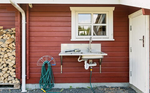 Anneli - 600M from the Sea: Roof, House, Home, Cottage, Door, Siding, Deck, Porch, Plank, Hardwood