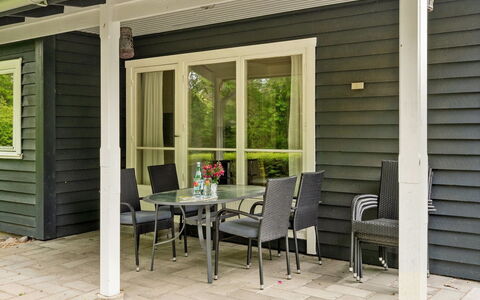Felisa - 300M from the Sea: Furniture, Interior Design, Flooring, Wood, Floor, Ceiling, Wood Flooring, Chair, Table, Lighting