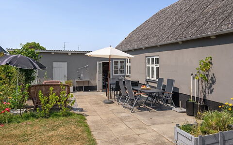 Evje - 250M from the Sea: Roof, Furniture, Home, Residential Area, Chair, Cottage, Outdoor Furniture, Estate, Yard, Garden