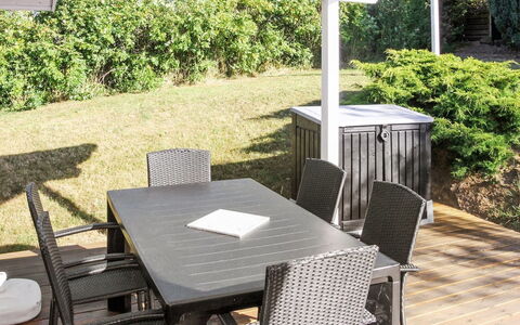 Roel - 500M from the Sea: Furniture, Wood, Outdoor Furniture, Table, Outdoor Table, Chair, Shade, Kitchen & Dining Room Table, Outdoor Structure, Patio