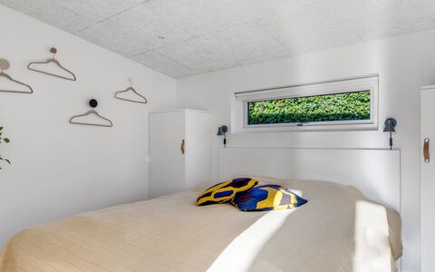 Sebbi - 90M from the Sea: Ceiling, Interior Design, Bedroom, Floor, Room, Light Fixture, Bed Sheet, Bedding, Bed, Bed Frame