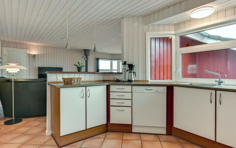 Henrijette - 200M from the Sea: Interior Design, Flooring, Wood, Ceiling, Floor, Countertop, Kitchen, Plumbing Fixture, Light Fixture, Cabinetry