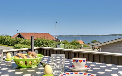 Jenvold - 300M to the Fjord: Roof, House, Land Lot, Home, Cottage, Estate, Garden Buildings, Shade, Log Cabin, Landscaping