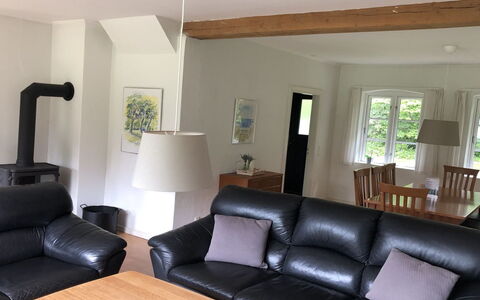 Rosa - 300M from the Sea: Furniture, Interior Design, Flooring, Wood, Couch, Floor, Living Room, Room, Lighting, Ceiling