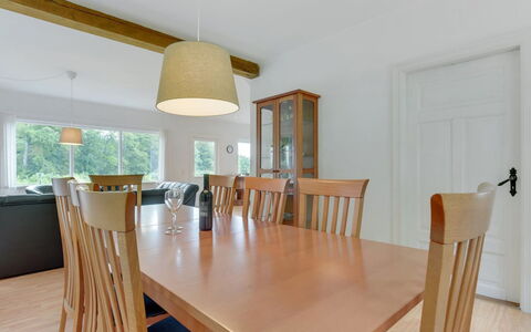 Rosa - 300M from the Sea: Furniture, Flooring, Interior Design, Wood, Floor, Dining Room, Ceiling, Kitchen & Dining Room Table, Table, Chair
