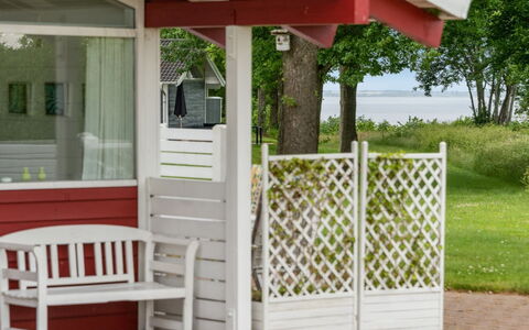 Ditte - 300M from the Sea: Wood, Porch, Shade, Outdoor Structure, Garden, Wood Stain, Garden Buildings, Yard, Outdoor Furniture, Hardwood