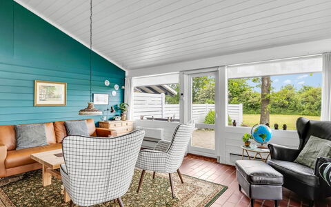 Ditte - 300M from the Sea: Furniture, Interior Design, Flooring, Wood, Ceiling, Floor, Chair, Couch, Home, Living Room