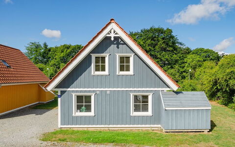 Fausta - 150M to the Fjord: House, Home, Roof, Residential Area, Cottage, Estate, Farmhouse, Lawn, Landscaping, Siding