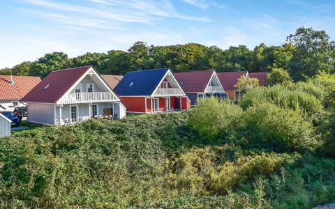 Uffe - 100M to the Fjord: Building, House, Window, Home, Roof, Residential Area, Shrub, Cottage, Land Lot