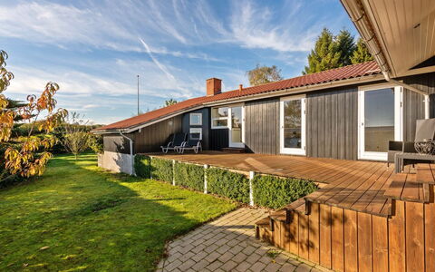 Nica - 100M from the Sea: Roof, House, Home, Cottage, Siding, Estate, Driveway, Garden Buildings, Yard, Shed