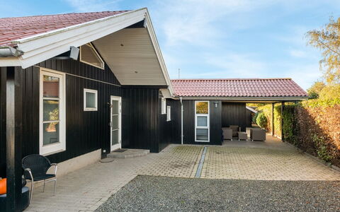 Nica - 100M from the Sea: Roof, House, Home, Cottage, Siding, Estate, Driveway, Garden Buildings, Yard, Shed