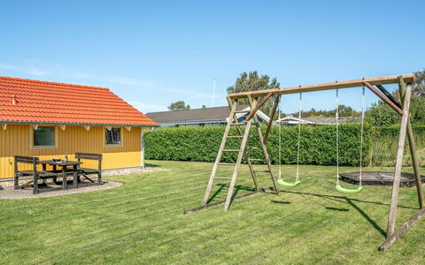 Susse - 400M to the Fjord: Building, House, Window, Home, Roof, Residential Area, Shrub, Cottage, Land Lot
