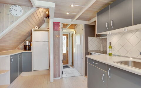 Ødke - 3.5Km from the Sea: Flooring, Wood, Interior Design, Ceiling, Kitchen, Floor, Countertop, Major Appliance, Room, Lighting