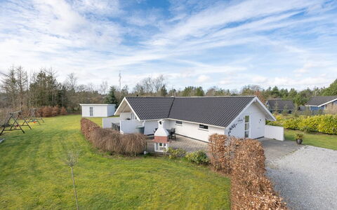 Edvardsine - 12Km from the Sea: Roof, House, Land Lot, Home, Cottage, Estate, Garden Buildings, Shade, Log Cabin, Landscaping