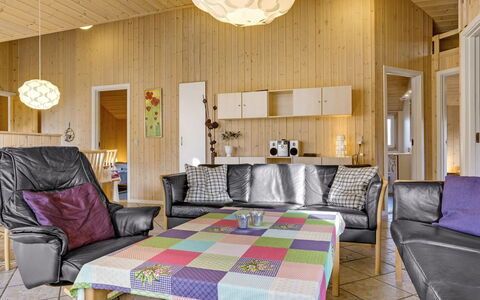 Tyki - 12Km from the Sea: Interior Design, Furniture, Wood, Ceiling, Flooring, Floor, Light Fixture, Room, Lighting, Living Room