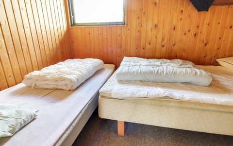 Ingwin - 250M to the Fjord: Bed, Bedroom, Bed Sheet, Bedding, Wood, Floor, Flooring, Bed Frame, Linens, Interior Design