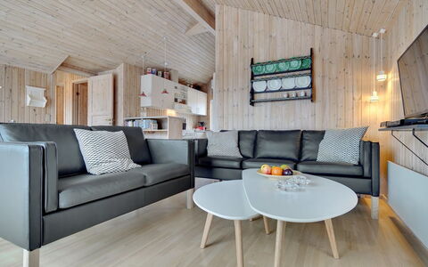 Halla - 200M to the Fjord: Furniture, Interior Design, Flooring, Wood, Floor, Ceiling, Wood Flooring, Chair, Table, Lighting