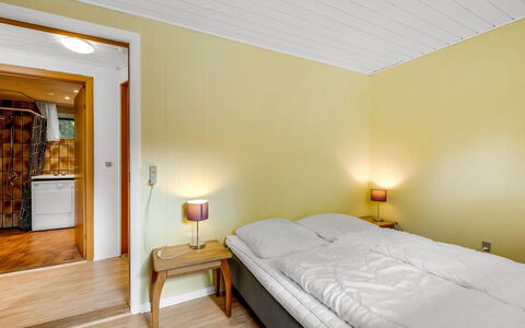 Naumka - 200M to the Fjord: Interior Design, Floor, Flooring, Bed, Wall, Furniture, Wood, Bedroom, Ceiling, Room