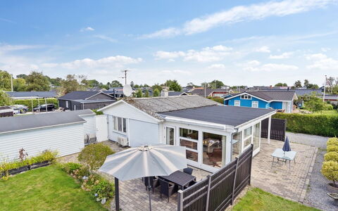 Mena - 200M from the Sea: Roof, House, Home, Cottage, Siding, Estate, Driveway, Garden Buildings, Yard, Shed