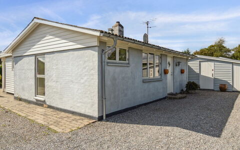Mena - 200M from the Sea: Roof, House, Home, Cottage, Siding, Estate, Driveway, Garden Buildings, Yard, Shed