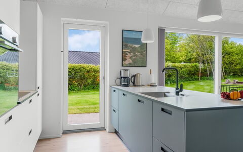Elso - 600M to the Fjord: Kitchen, Countertop, Interior Design, Flooring, Plumbing Fixture, Furniture, Home, Kitchen Appliance, Tap, Cabinetry