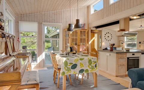 Eroll - 1.8Km from the Sea: Interior Design, Wood, Furniture, Ceiling, Light Fixture, Flooring, Kitchen, Floor, Room, Lighting