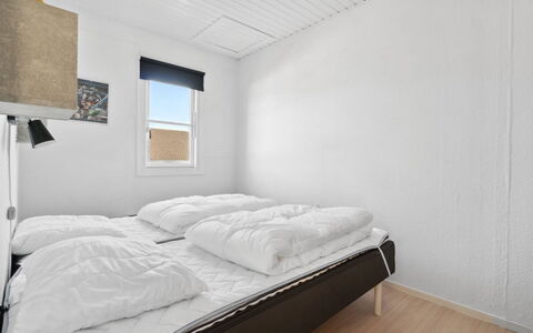 Hermanda - 100M to the Fjord: Wall, Wood, Bedroom, Bed, Floor, Bedding, Bed Sheet, Flooring, Ceiling, Bed Frame